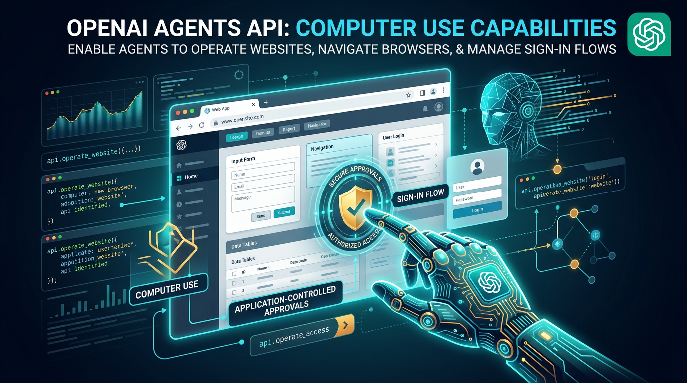 OpenAI Adds Computer Use to the Agents API
