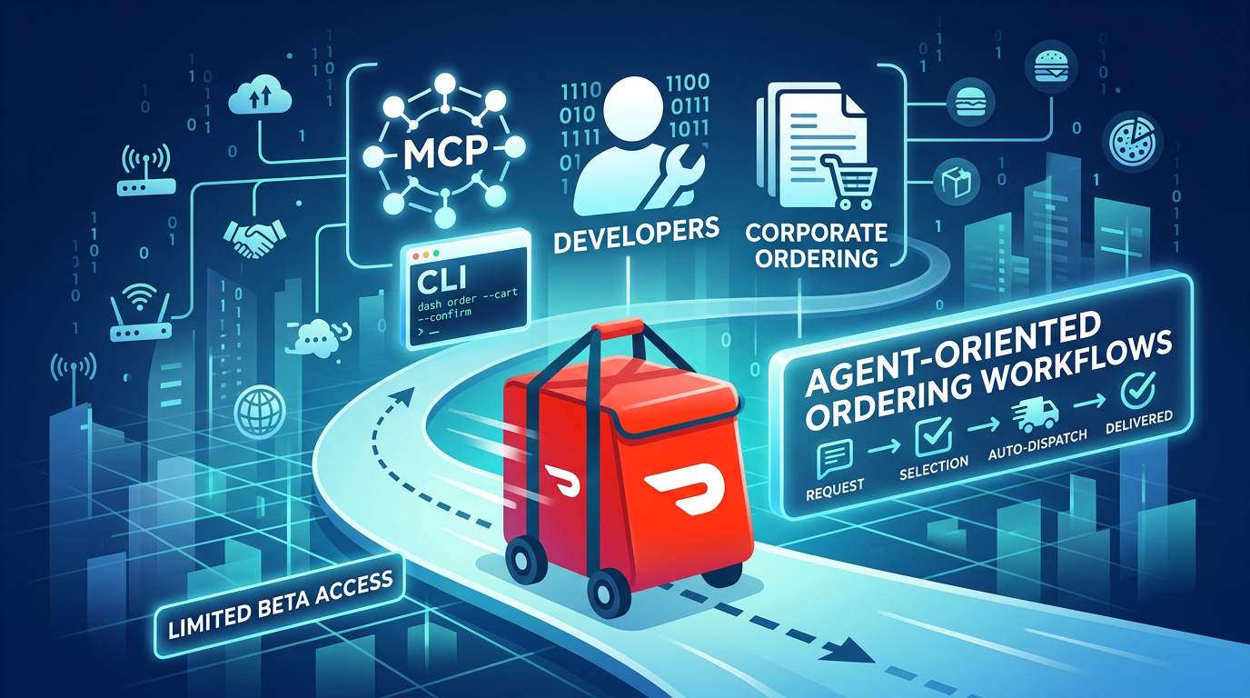 DoorDash Adds MCP and CLI Access for Corporate Ordering in Beta