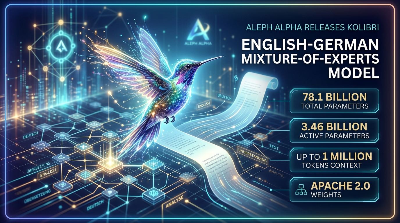 Aleph Alpha Releases Kolibri, a 78B-Parameter Sovereign Open-Weight Model