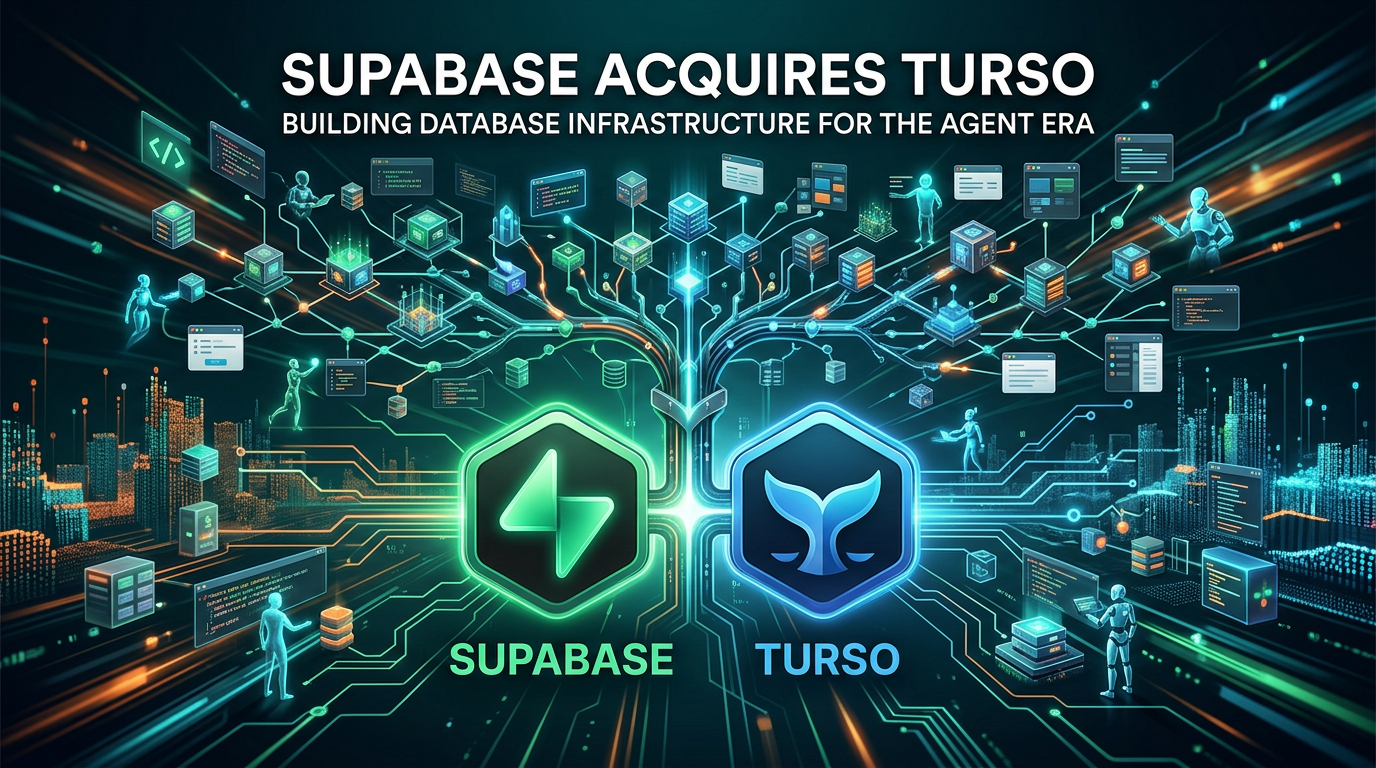 Supabase Acquires Turso to Build Database Infrastructure for AI Agents