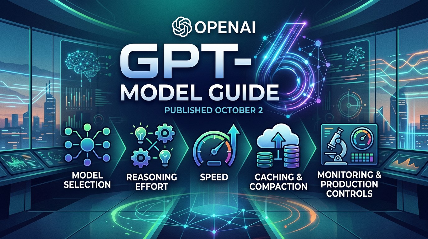 OpenAI Publishes a Practical GPT-6 Model Selection and Production Guide