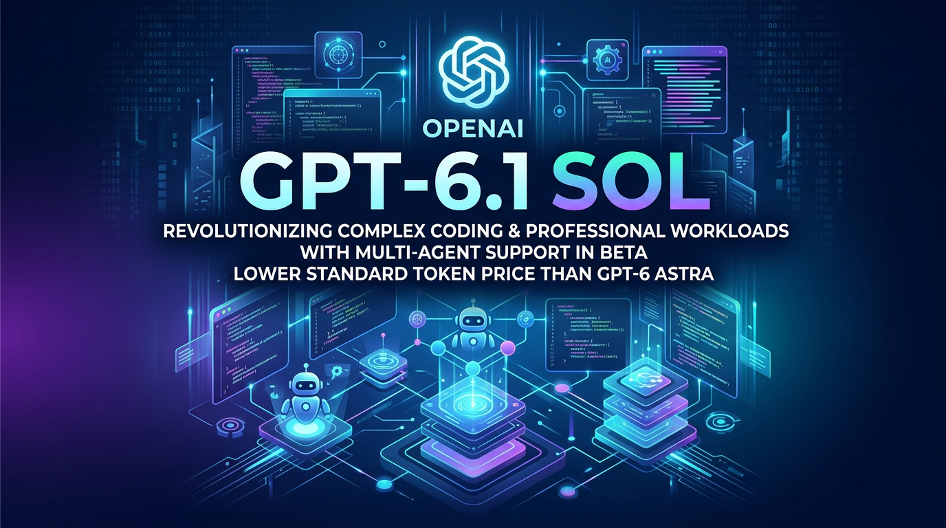 GPT-6.1 Sol Released for Complex Coding and Professional Work