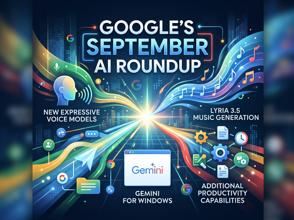 Google Expands Gemini with New Voice, Music and Productivity Tools