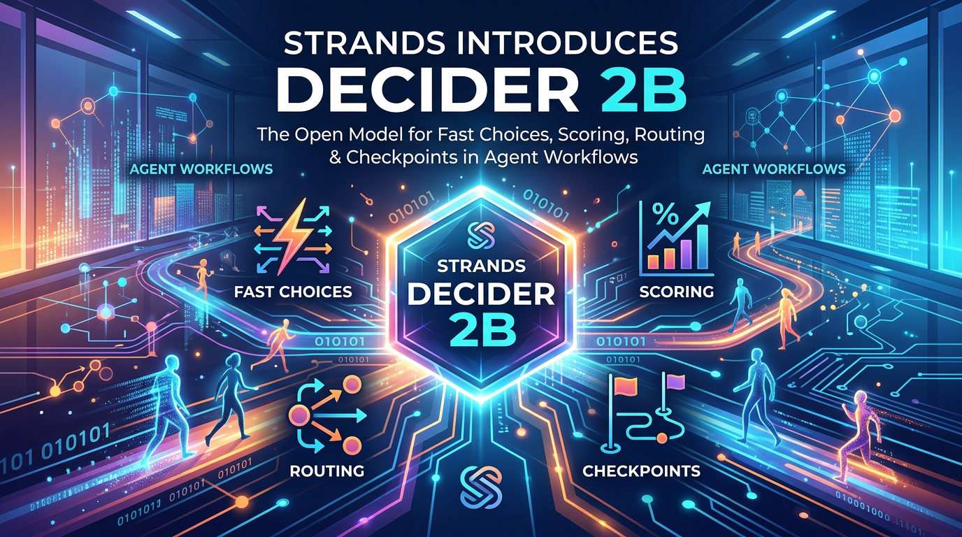 Strands Decider 2B Brings Small Decision Models to AI Agents